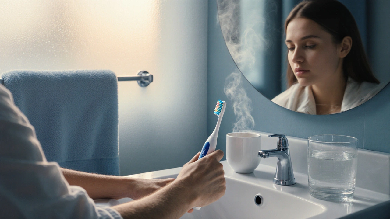 Proč a jak si čistit zuby před snídaní - výhody, tipy a curaprox kartáček