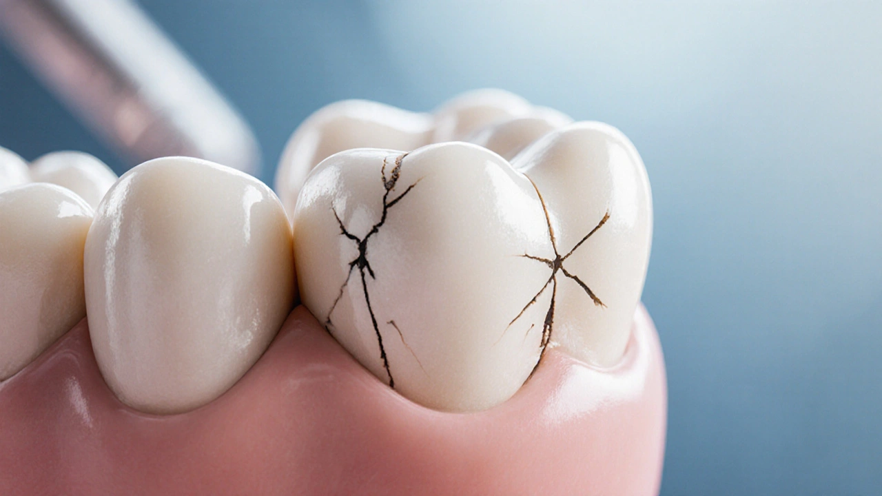 Praskliny na zubech: Proč je důležité je léčit a co se stane, když je ignorujete