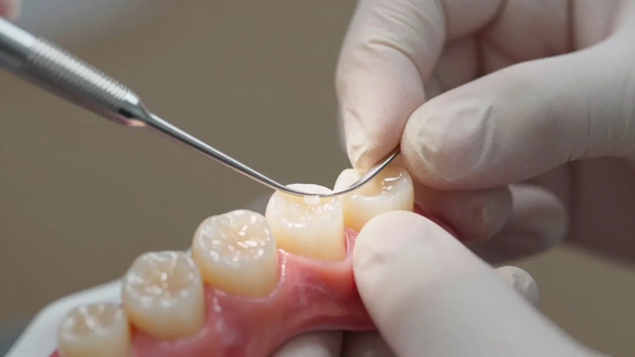 Co je fazetové zrcadlo a proč se používá na přední zuby?