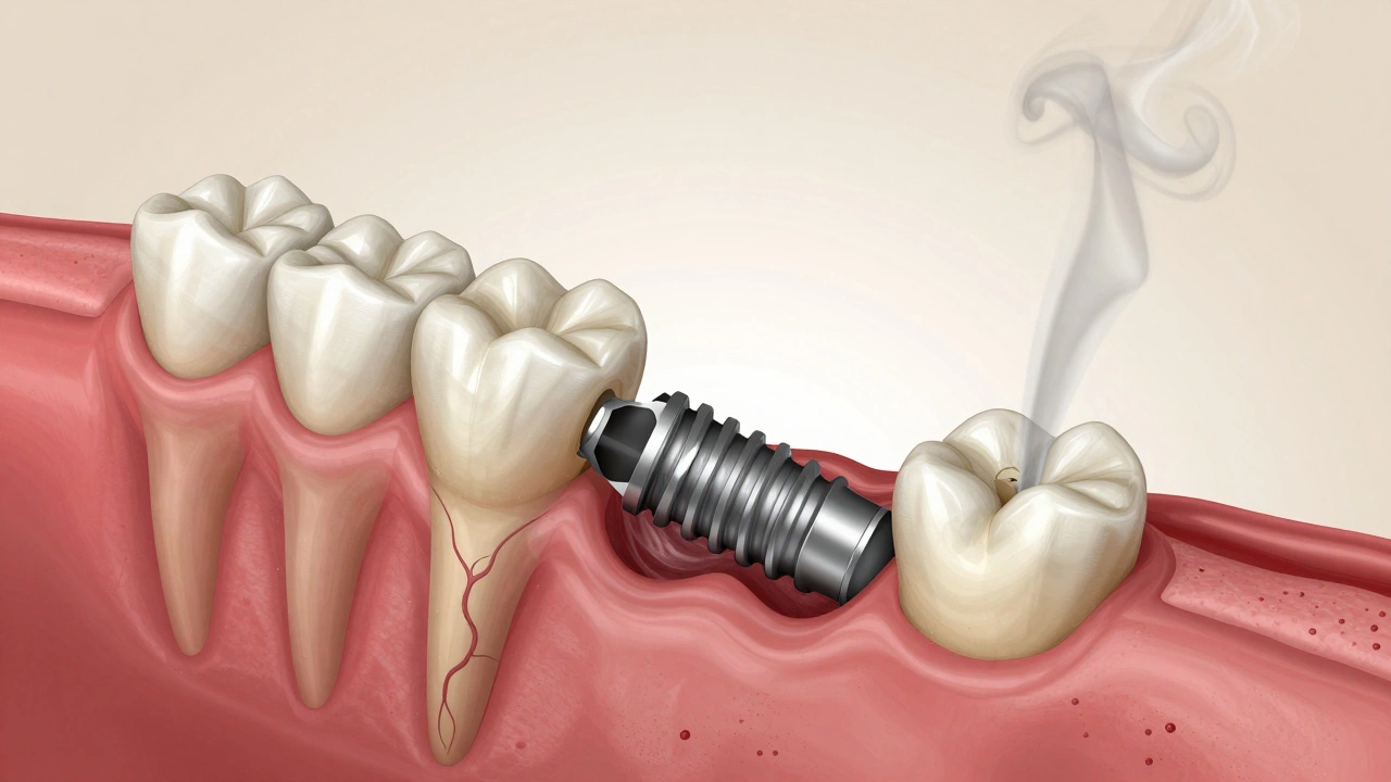Co když tělo nepřijme zubní implantát? Příčiny, příznaky a co dělat