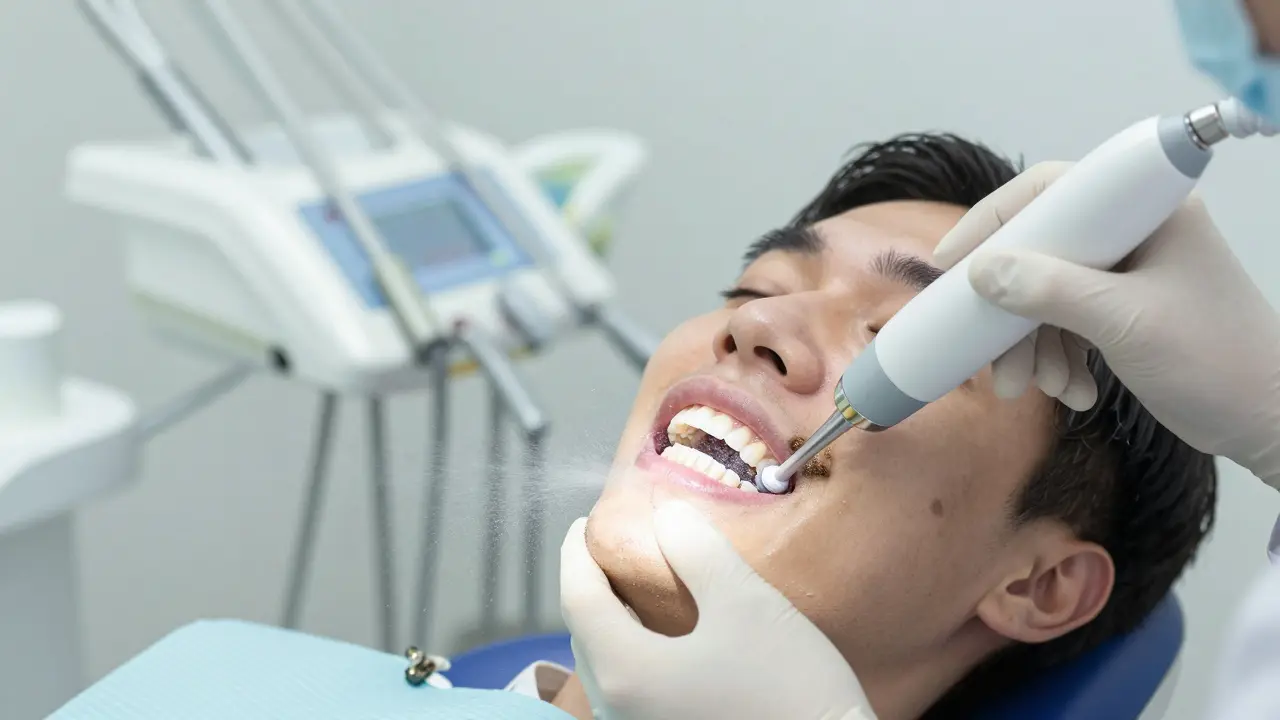 Pískování zubů: Jaké jsou jeho dlouhodobé výhody a proč to doporučují zubní lékaři