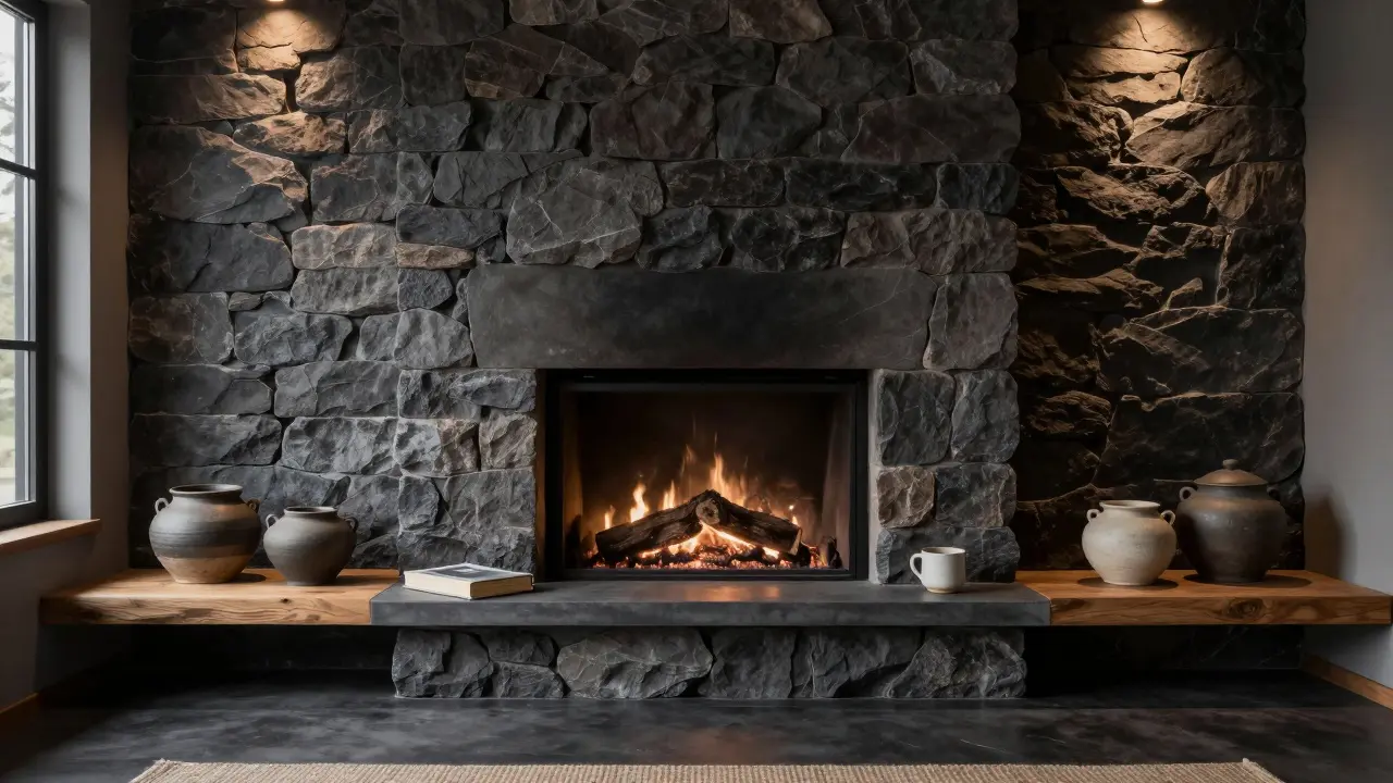 Co dát kolem krbu? Estetické a praktické nápady pro moderní interiér