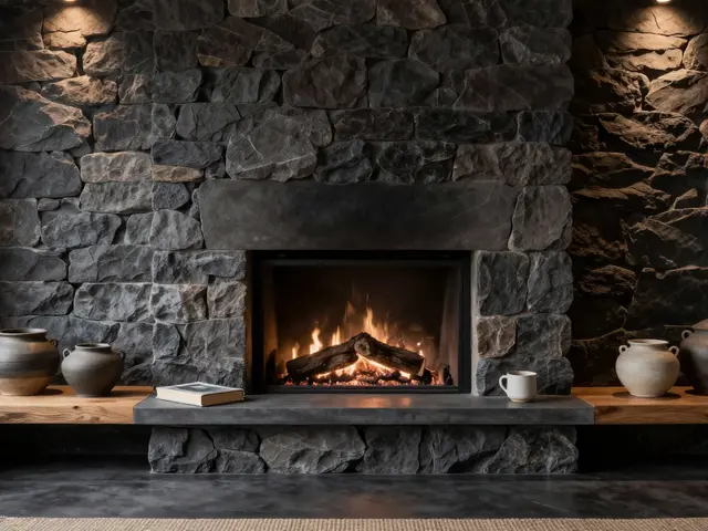 Co dát kolem krbu? Estetické a praktické nápady pro moderní interiér