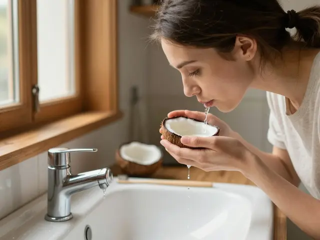 Jak používat zubní olej k odstranění zubního kamene