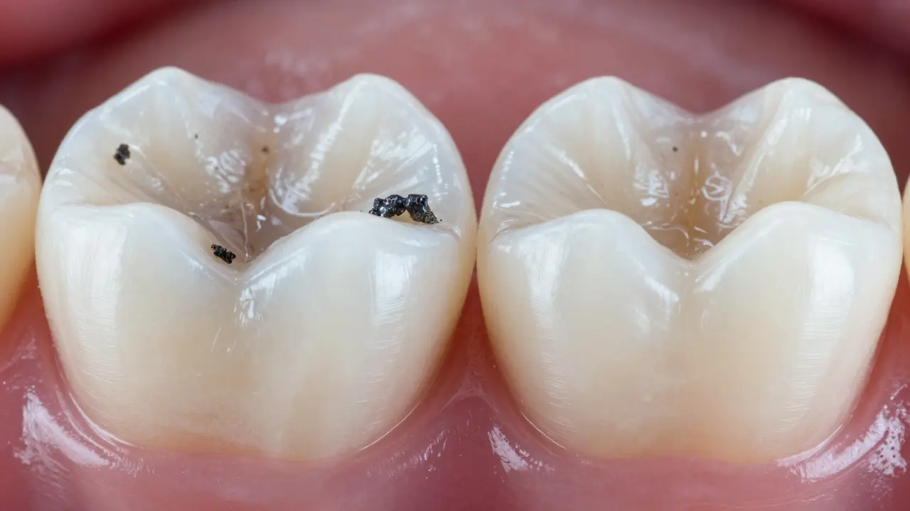 Černý zubní kámen a srdce: Proč není jde jen o estetiku