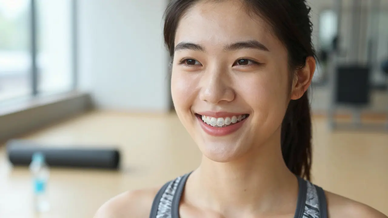 Snímací rovnátka a sport: Jak v kombinaci zvládnout tréninky i úsměv