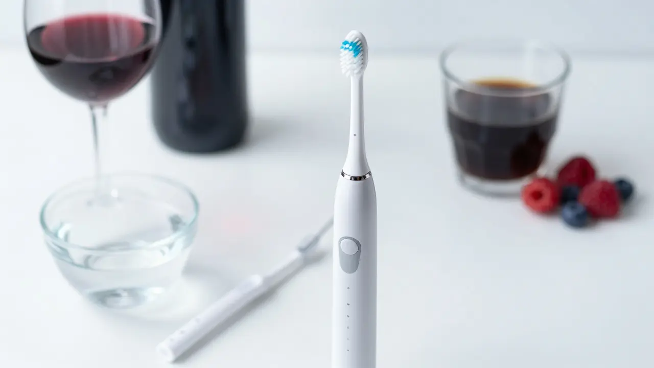 Hygienické pomůcky a potraviny ovlivňující vzhled keramických rovnátek